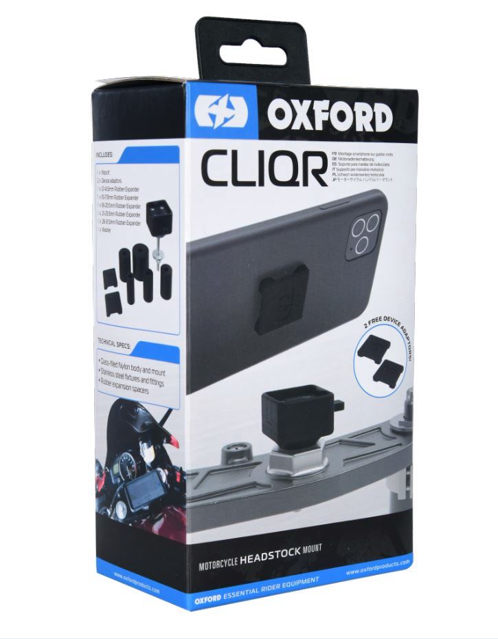 CLIQR Motorcycle Head Stock Mount System