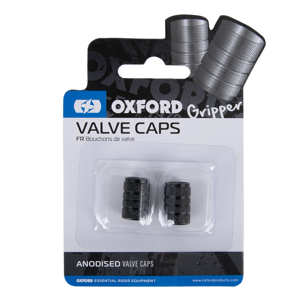 Gripper Valve Caps Black