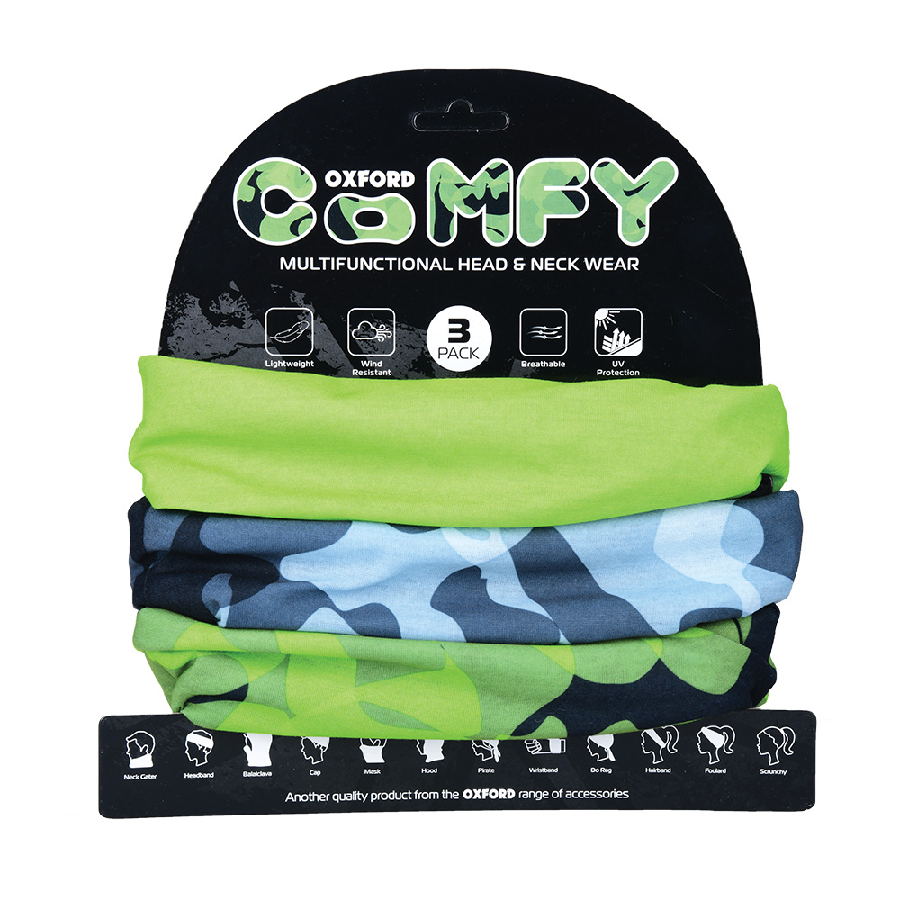 Oxford Comfy Havoc Green 3-Pack