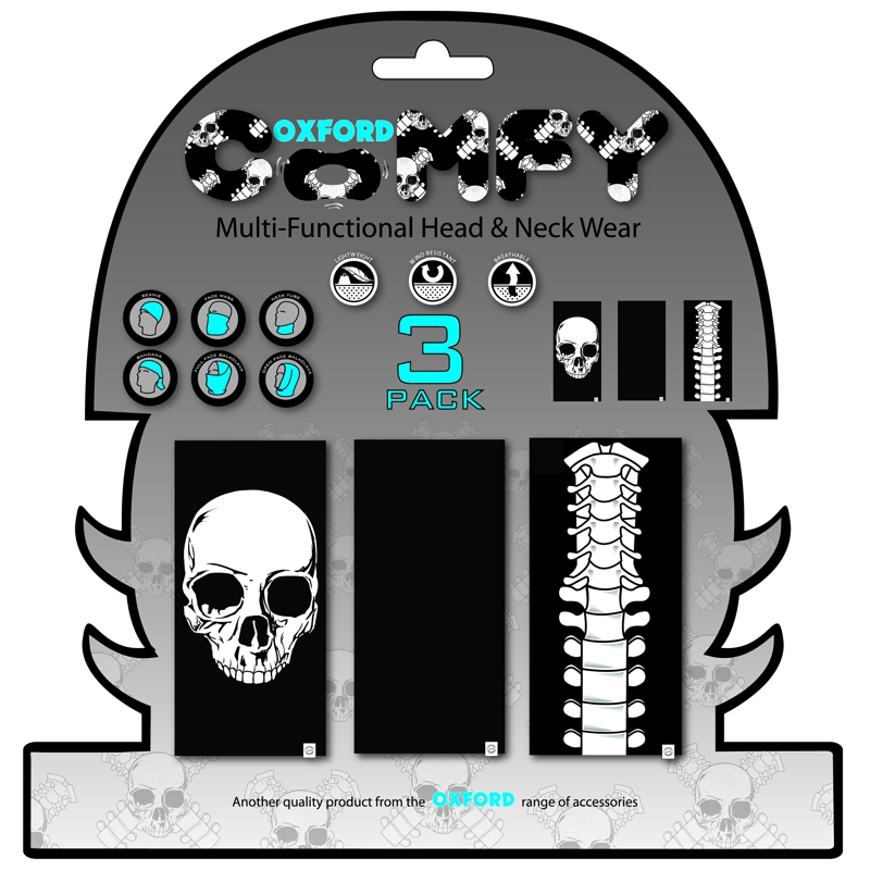 Oxford Comfy Skeleton 3-Pack
