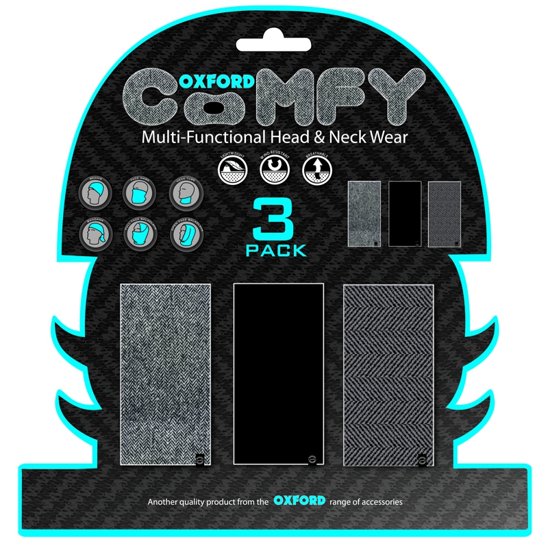 Oxford Comfy Herringbone 3-Pack