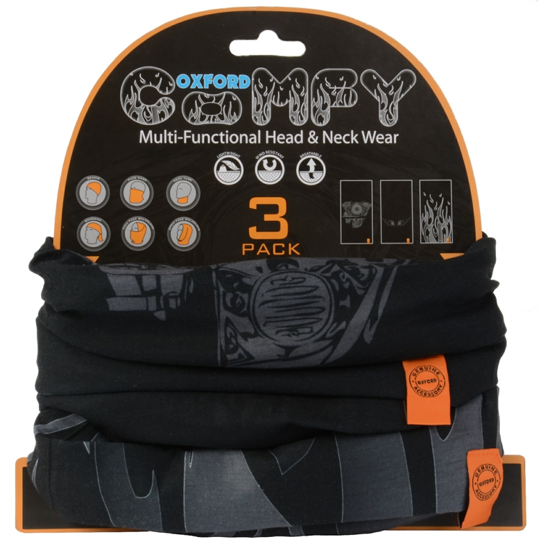 Oxford Comfy HD Graphics 3-Pack