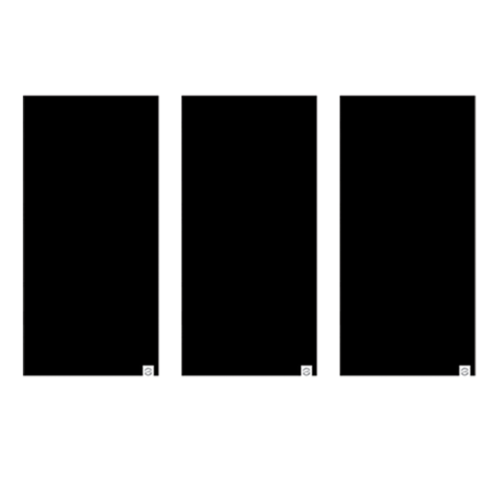 Oxford Comfy Black  3-Pack