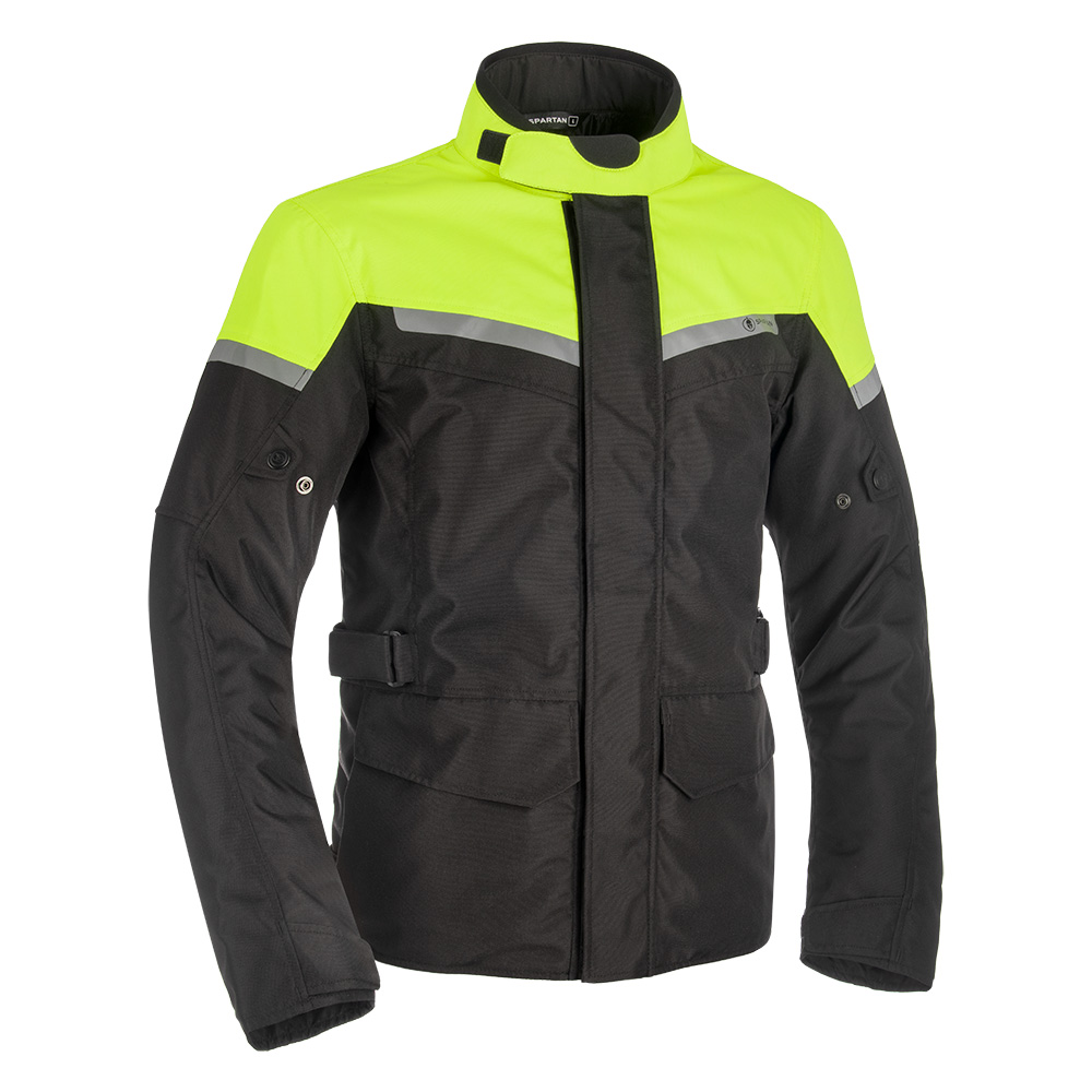 Spartan Long WP MS Jkt Blk/Fluo