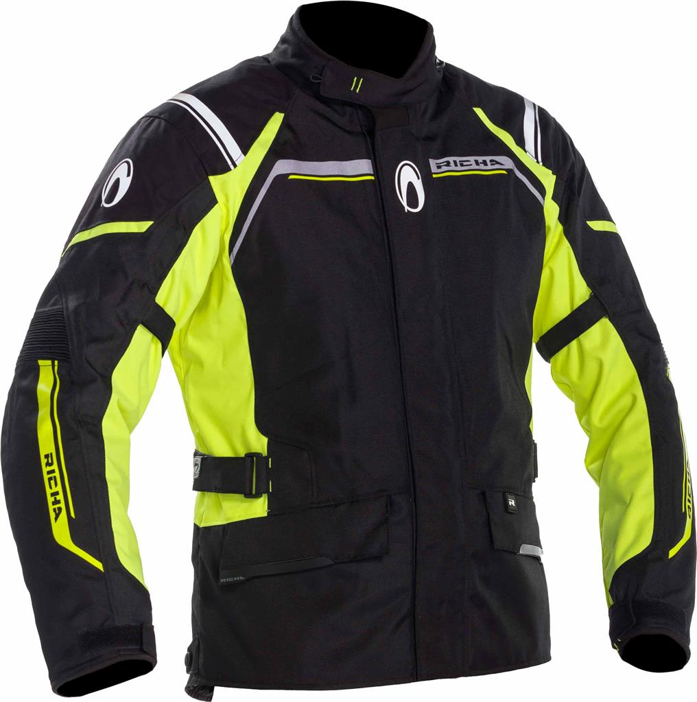 STORM 2 JACKET BLACK FLUO