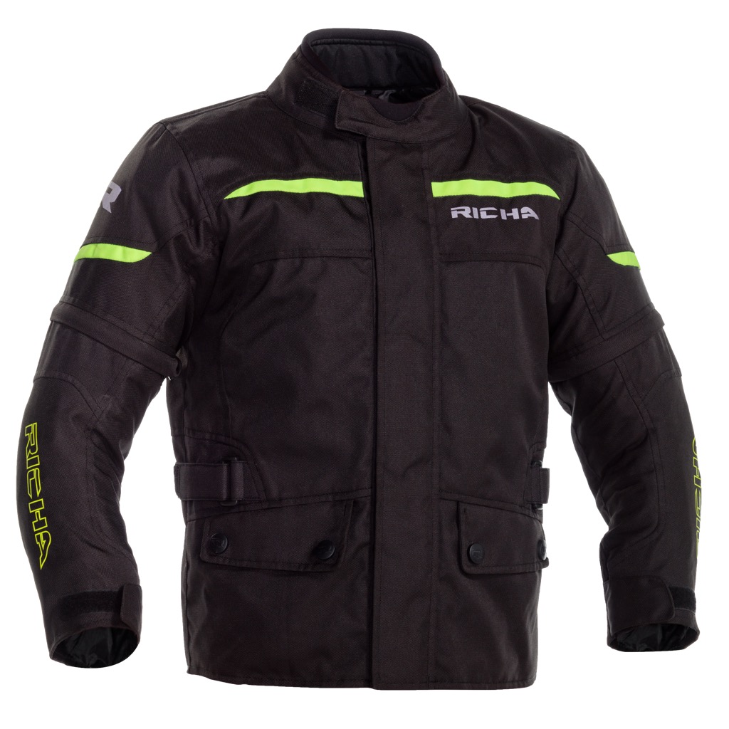 TIPO JUNIOR JACKET BLACK/FLUO