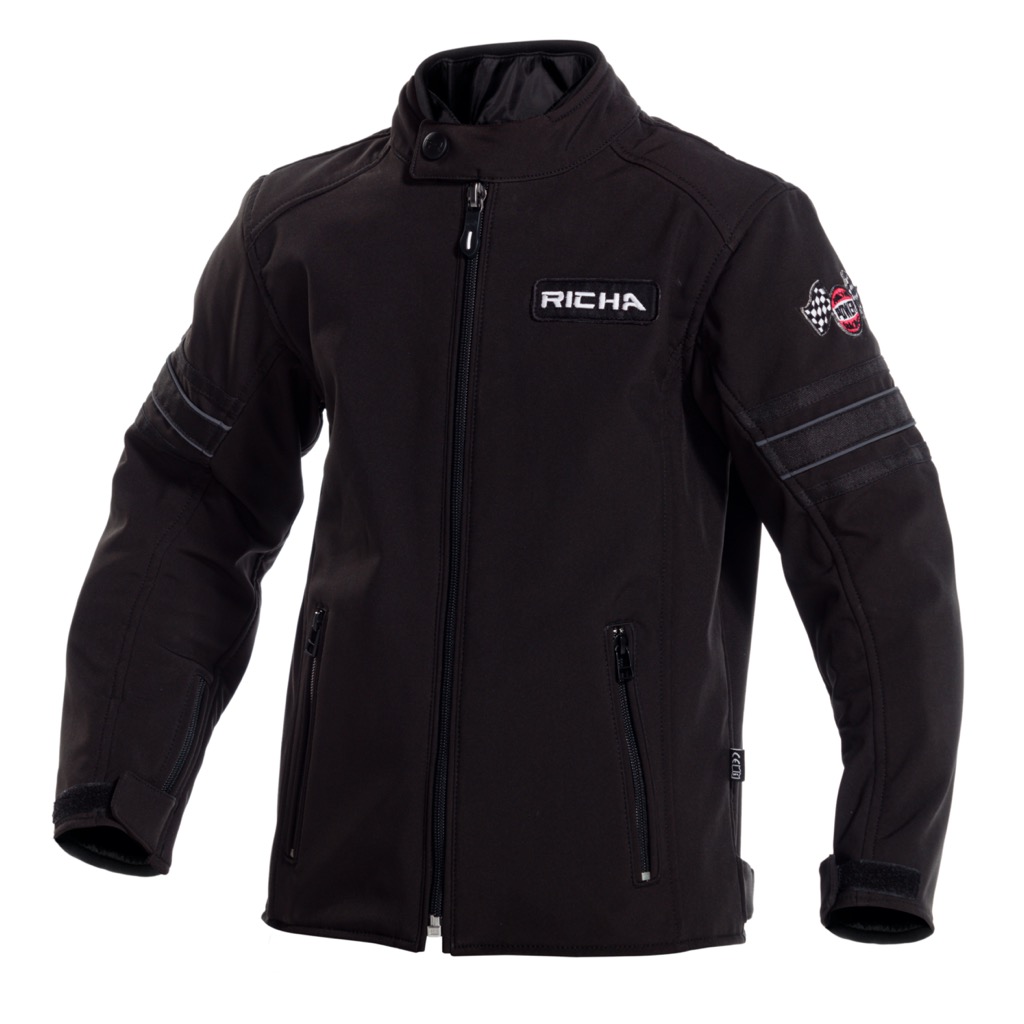 TOULON 2 SOFTSHELL JUNIOR JACKET BLACK