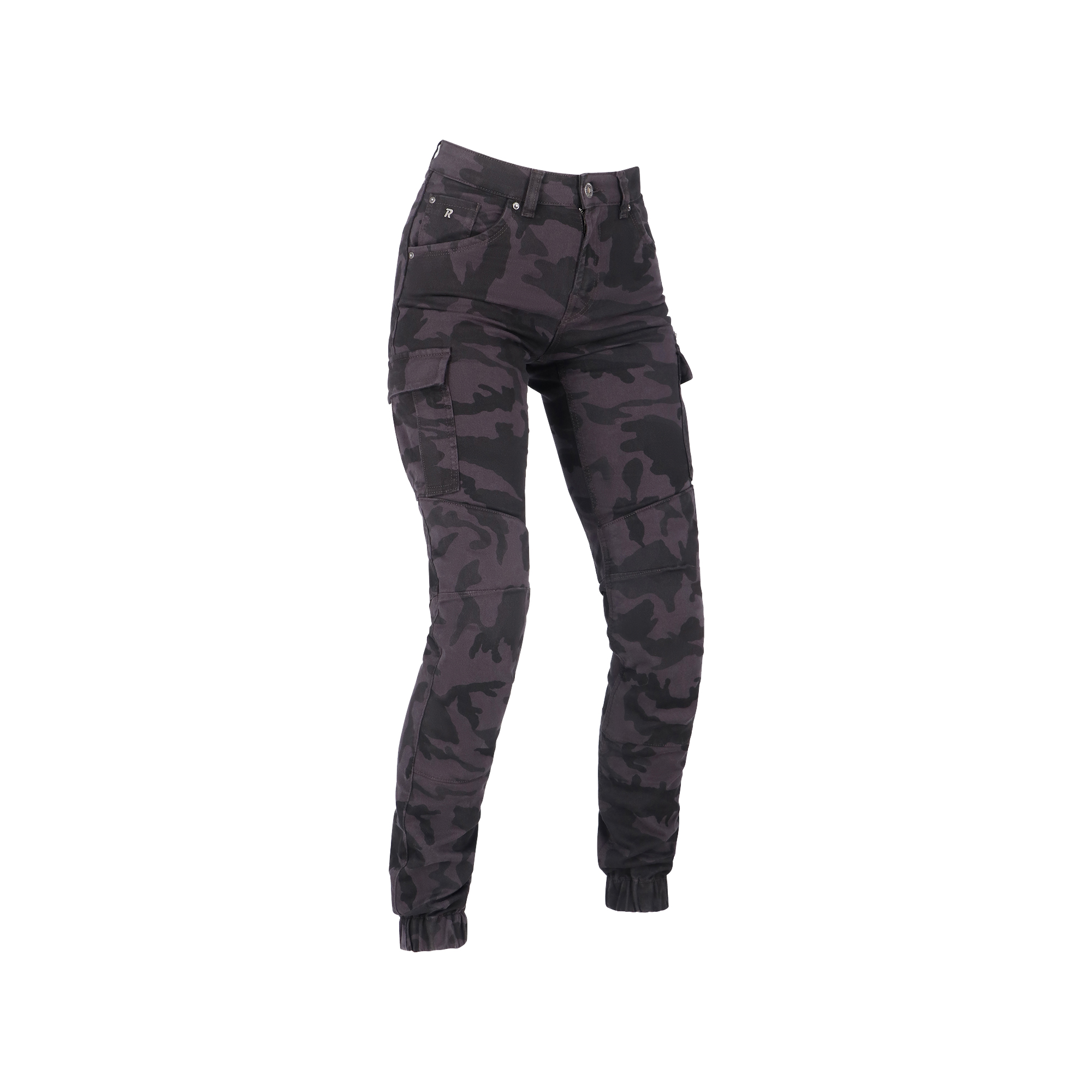APACHE TROUSERS WOMEN BLACK CAMO
