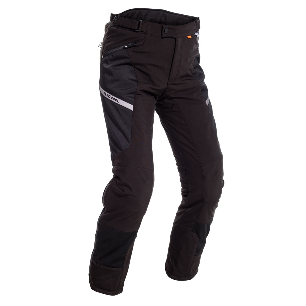 SOFTSHELL MESH WP TROUSER BLACK