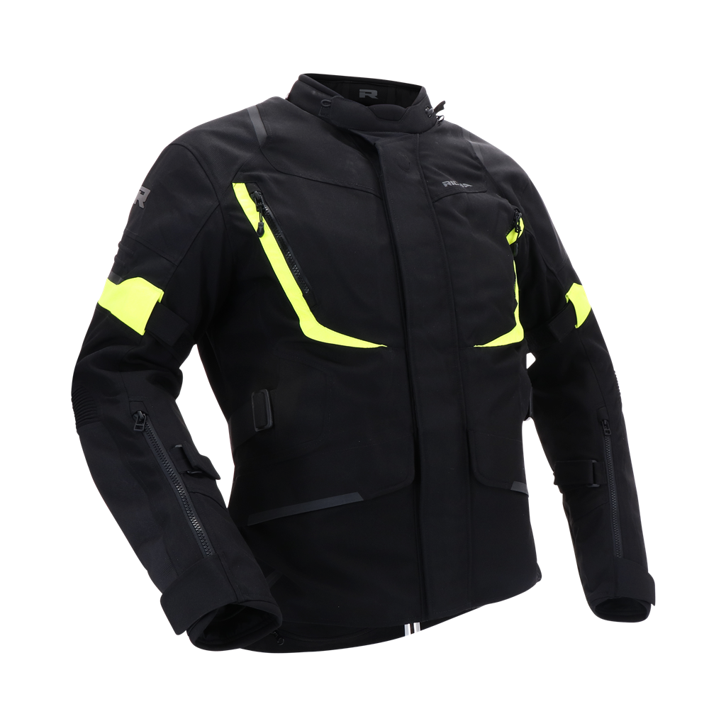 CYCLONE 2 GTX JACKET BLACK/FL YELLOW