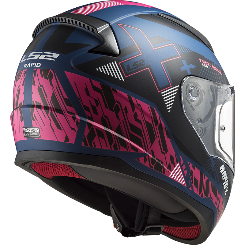 BACK FF353 RAPID XTREET MATT BLUE PURPLE 103536173