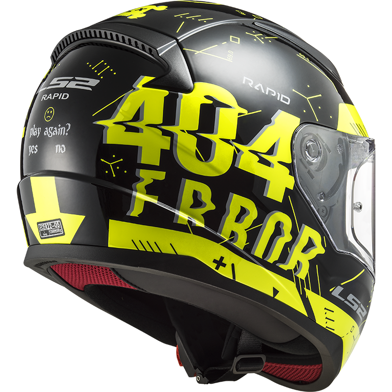 BACK FF353 RAPID PLAYER H V YELLOW BLACK 103536054