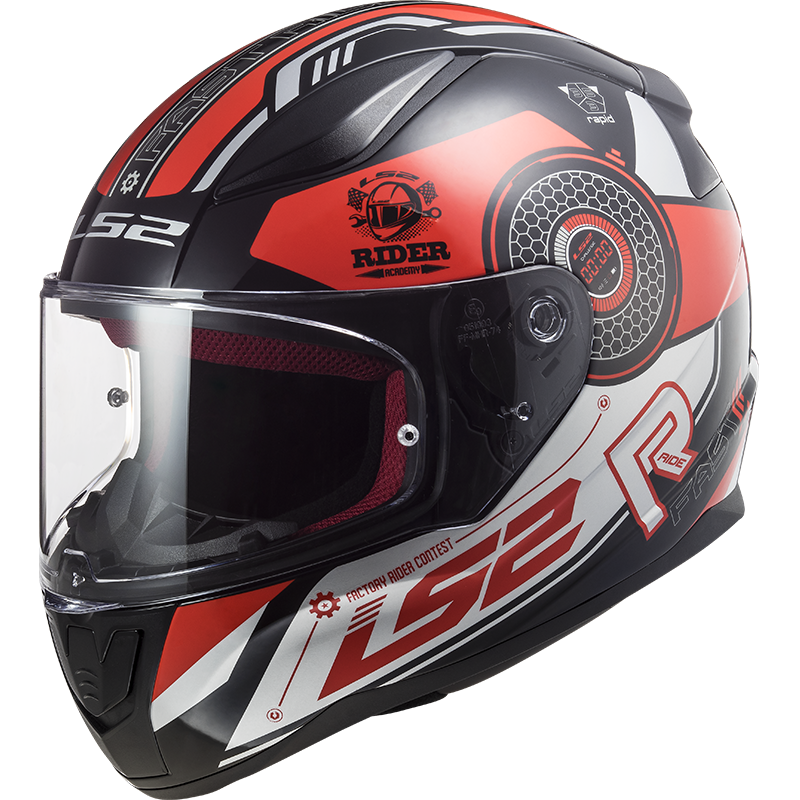 FF353 RAPID STRATUS BLACK RED SILVER