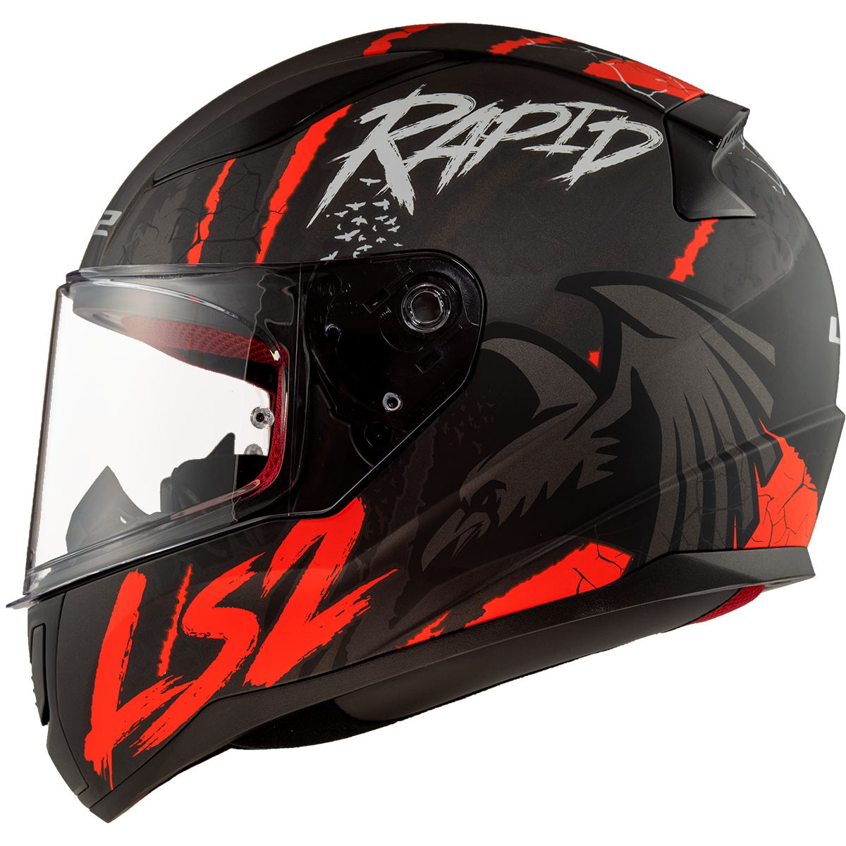 FF353 RAPID RAVEN M.BLACK WHITE RED