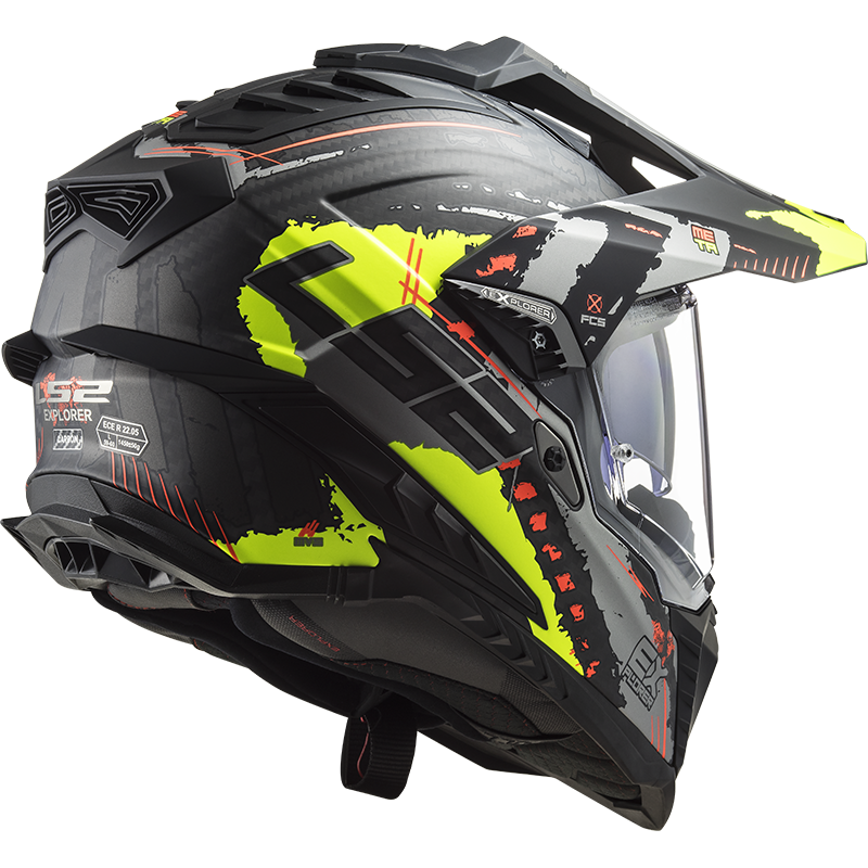 BACK MX701 EXPLORERC EXTEND MATT H V YELLOW 407017053