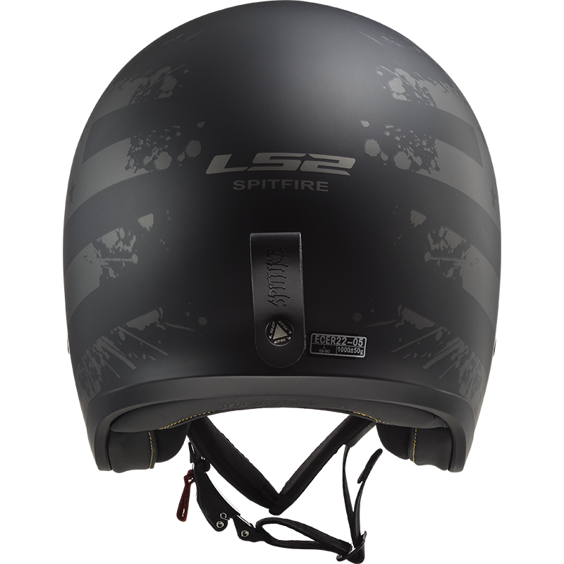 OF599 SPITFIRE BLACK FLAG MATT BLACK TITANIUM 305992611 B