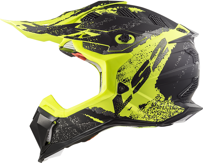 MX470 SUBVERTER CLAW MATT BLACK HI VIS YELLOW 404702454 A