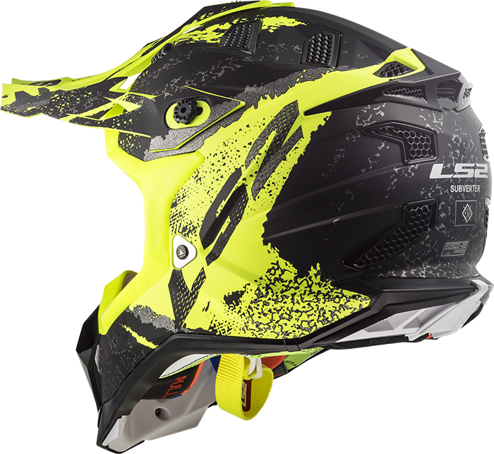 MX470 SUBVERTER CLAW MATT BLACK HI VIS YELLOW 404702454 B