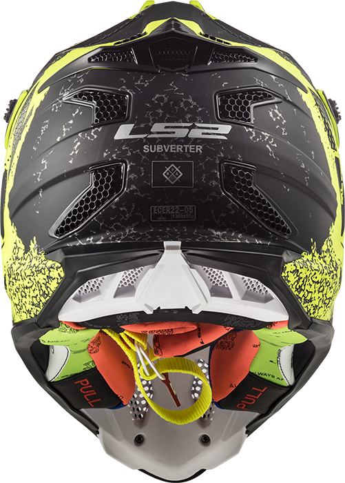 MX470 SUBVERTER CLAW MATT BLACK HI VIS YELLOW 404702454 C