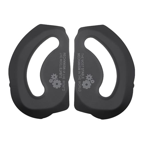 FF900 Alu plade indv. sæt sort