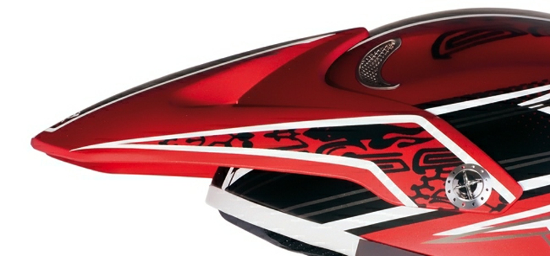 MX 426 LS2 Peak (Skygge) Rød Airforce 2