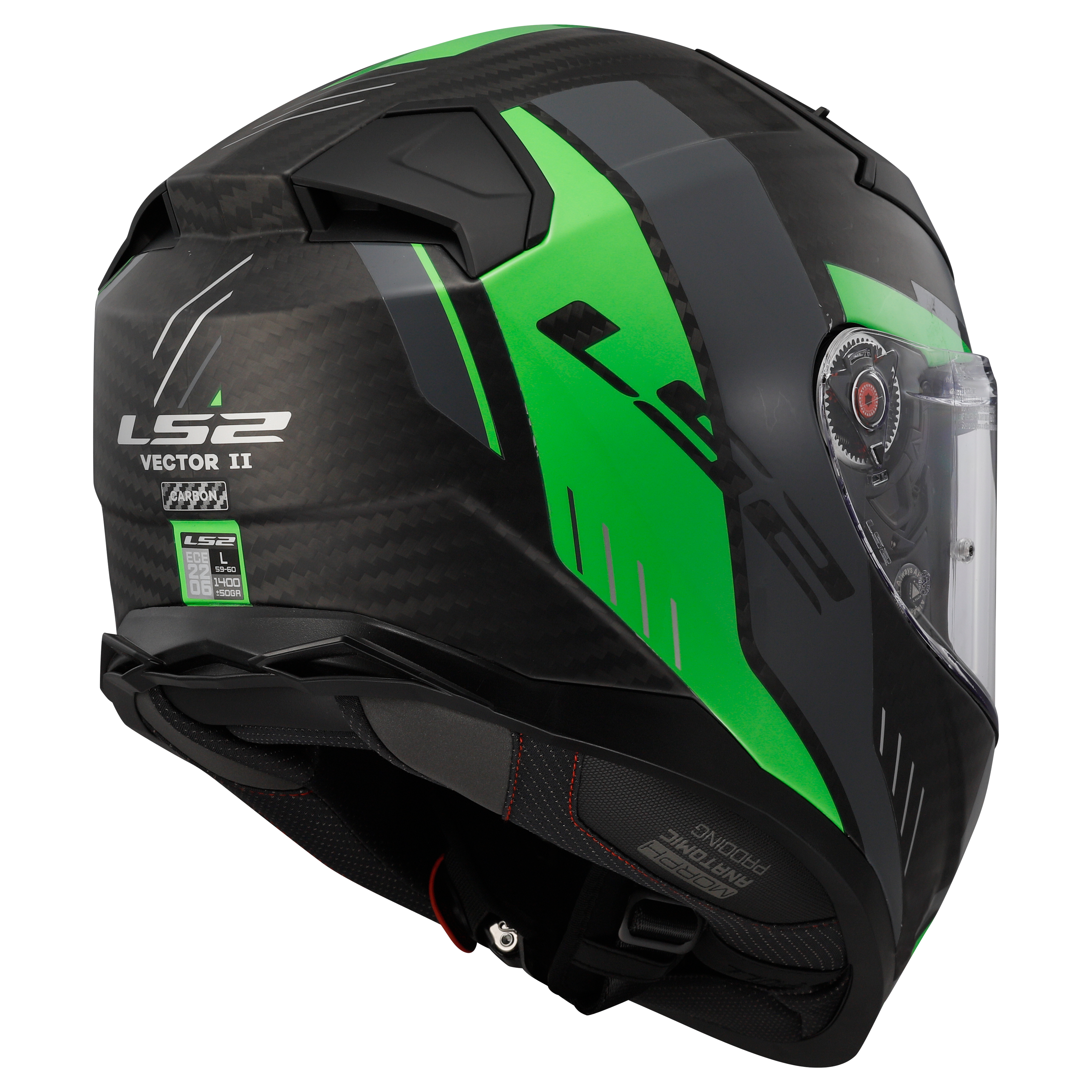 FF811 VECTOR II CARBON GRID GREEN 6