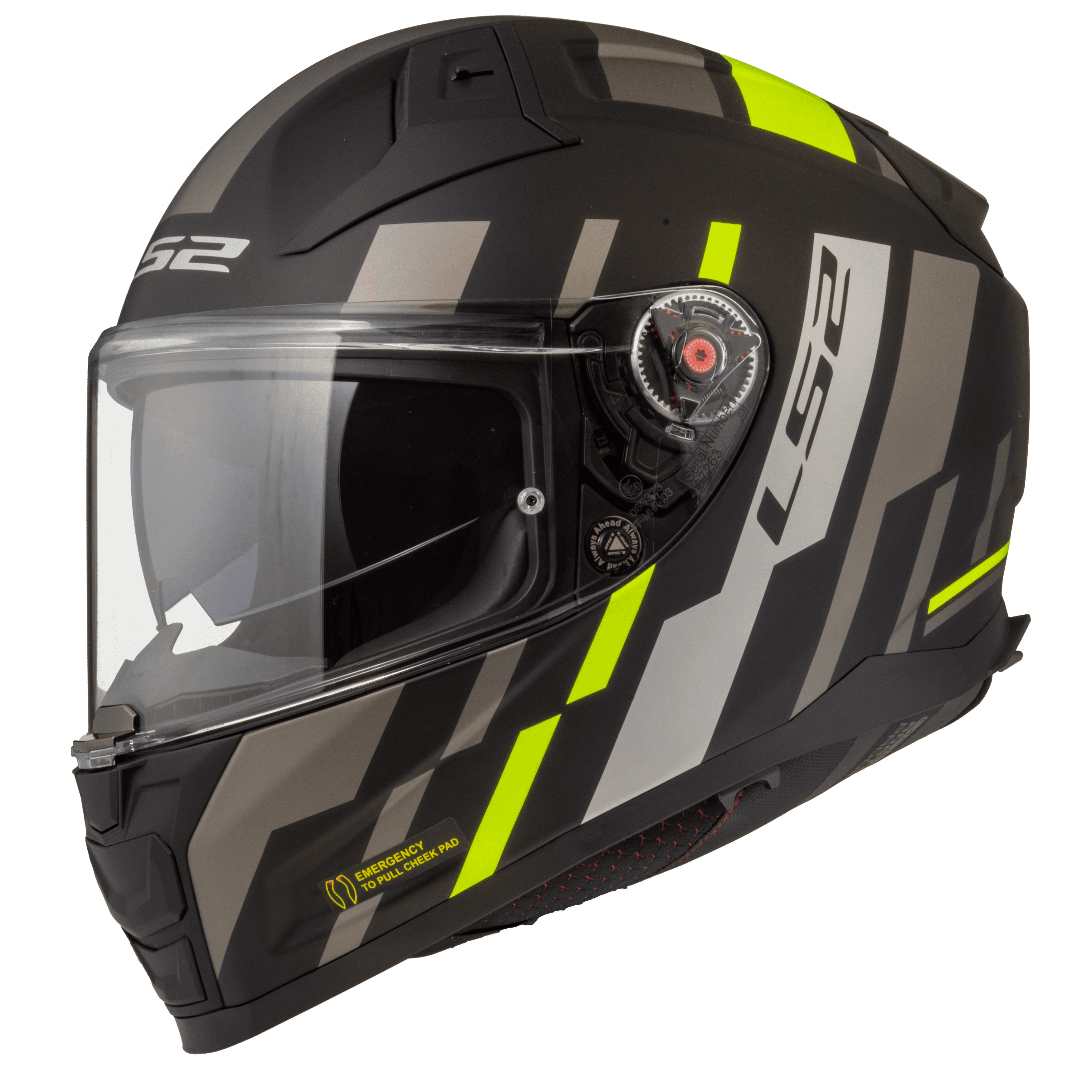 VECTOR II TRON Matt Black H V Yellow 168112854