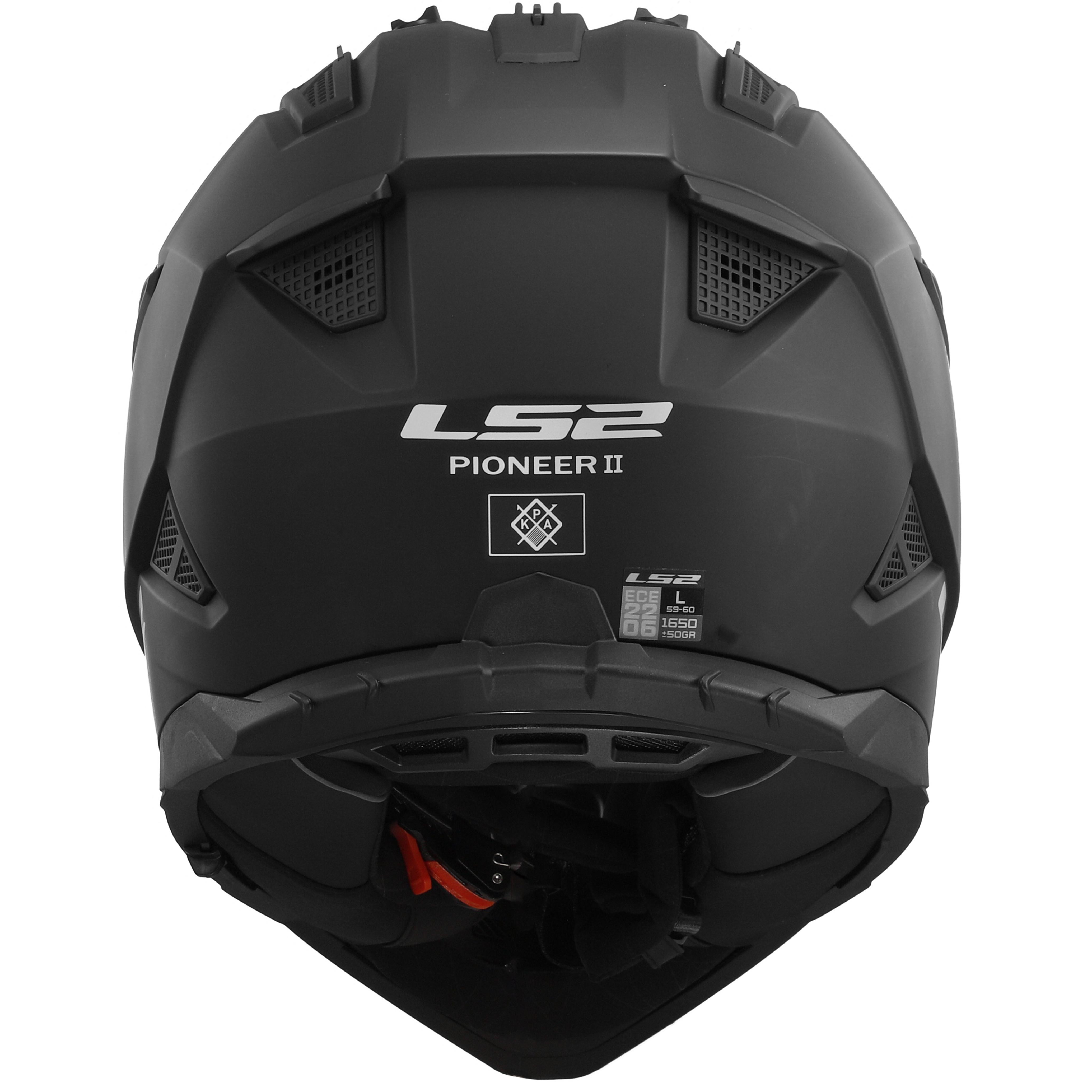 PIONEER II BLACK Matt 467021011 BACK