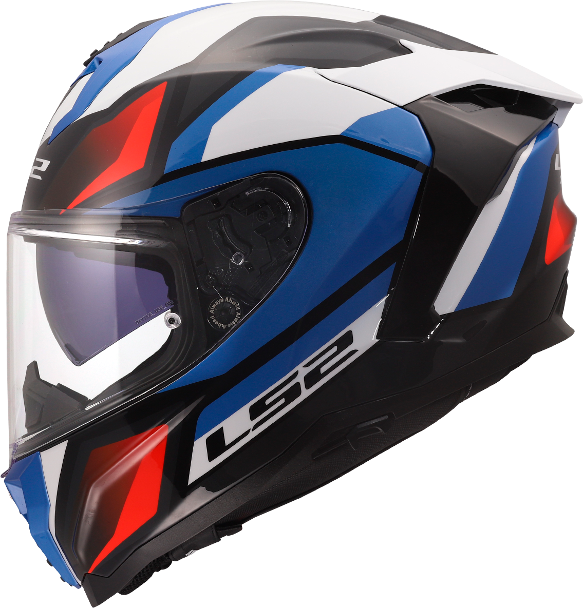LS2 FF817 CHALLENGER II VIPER WHITE BLUE RED