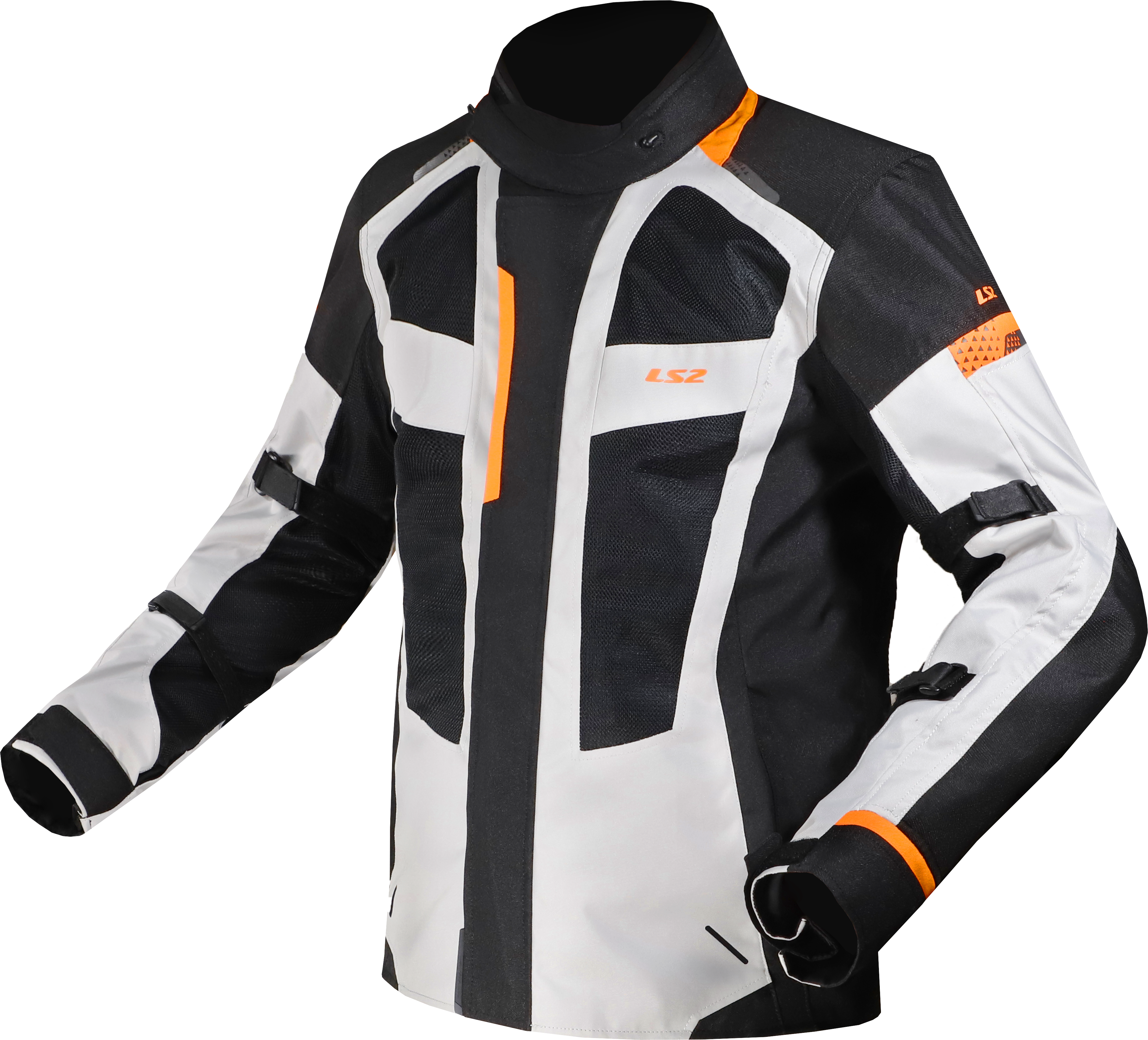 LS2 SCOUT MAN JACKET BL GREY ORANGE