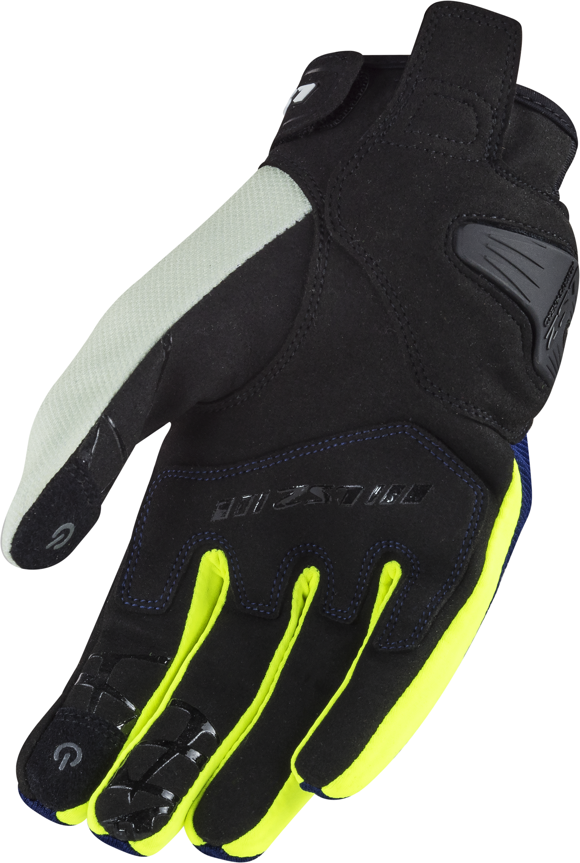 DART II MAN GLOVES BLUE H V YELLOW 70011F0126