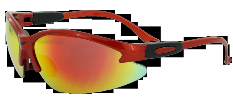 Solbrille Cougar GT Red Splintfri UV400