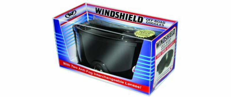 Brille Windshield Kit Mørk/Klar UV 400