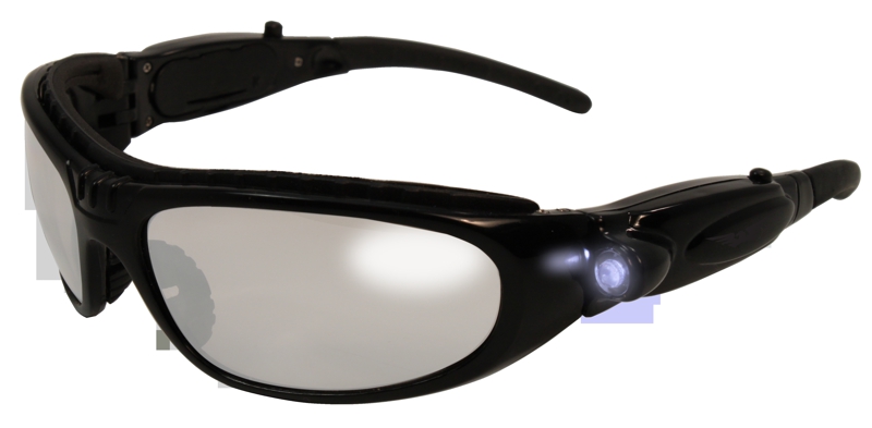 Brille Klar Hi Beam LED lys i begge side