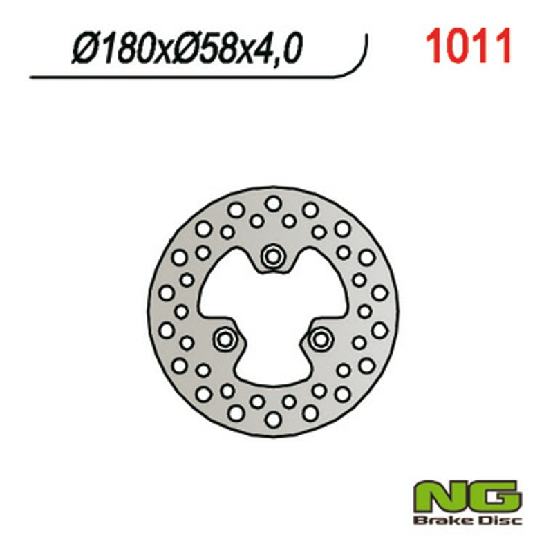 NG Bremseskive 1011