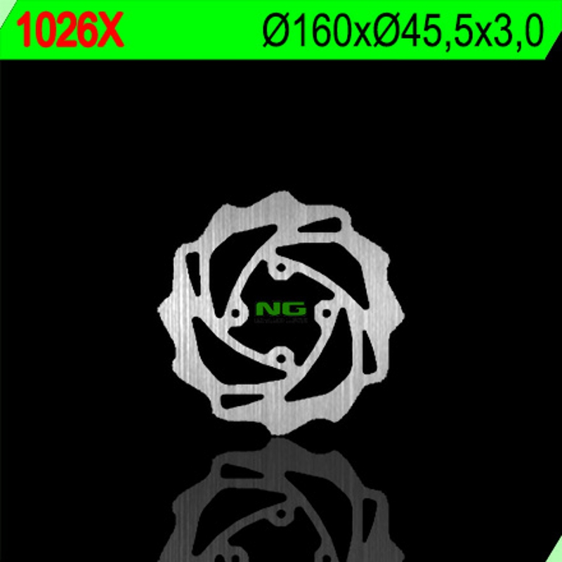 NG Bremseskive 1026X Wave