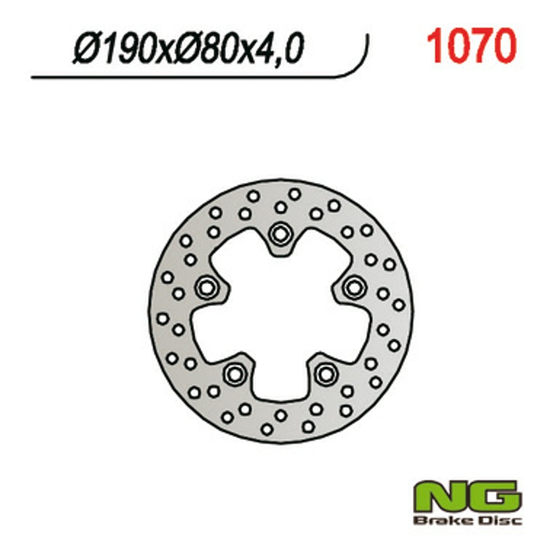 NG Bremseskive 1070