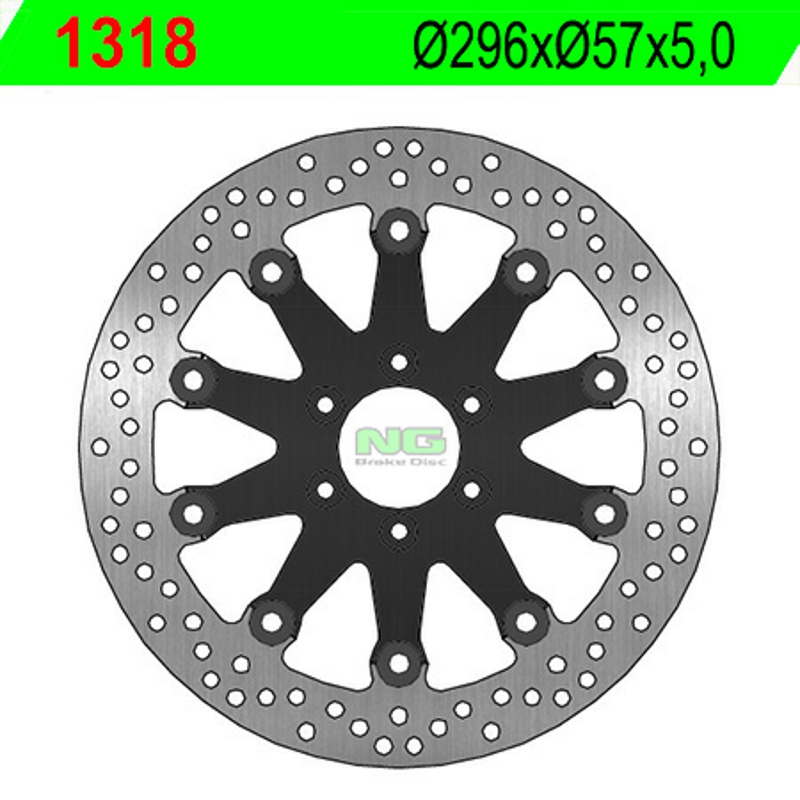 NG Bremseskive 1318