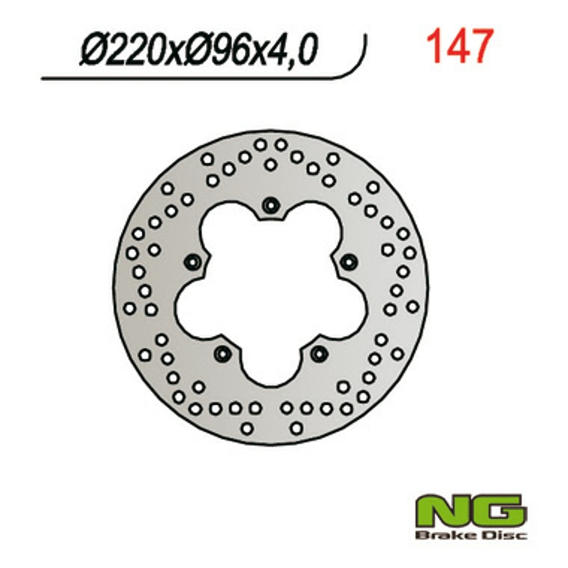 NG Bremseskive 147