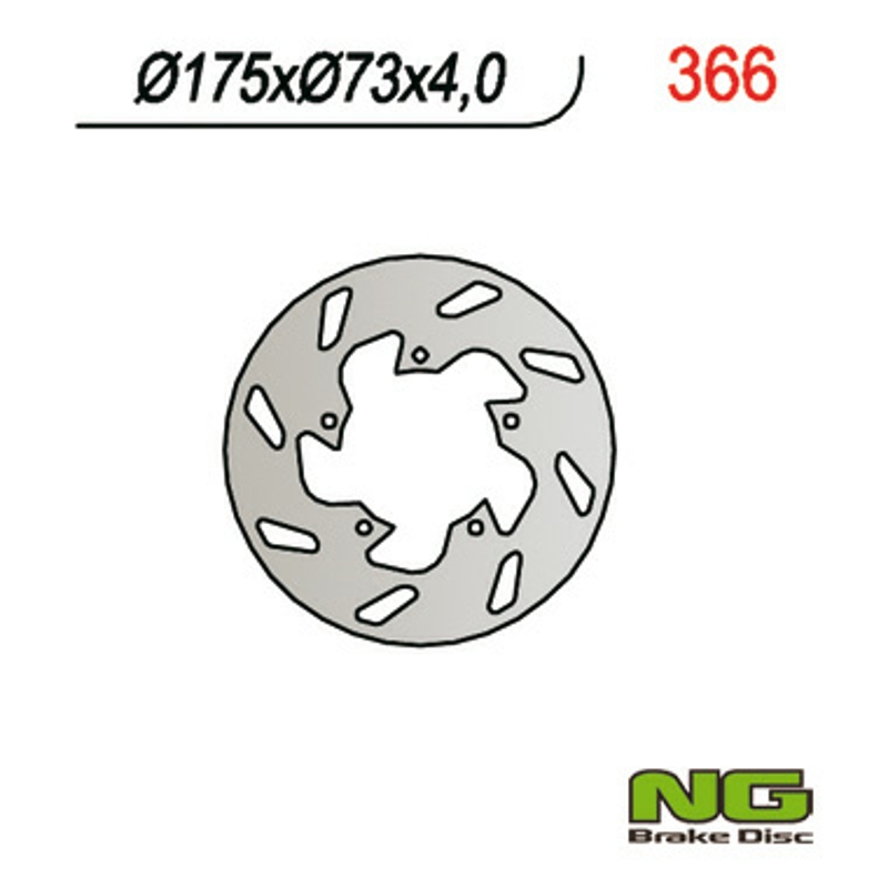 NG Bremseskive 366