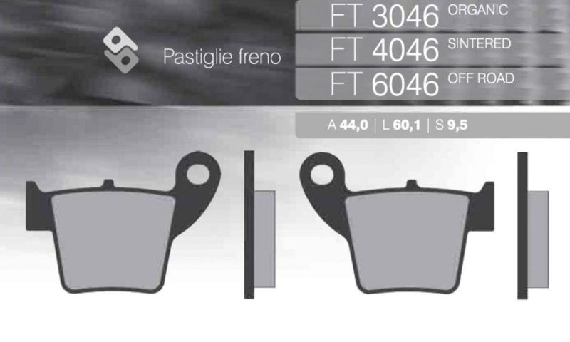 Bremseklods FT4046