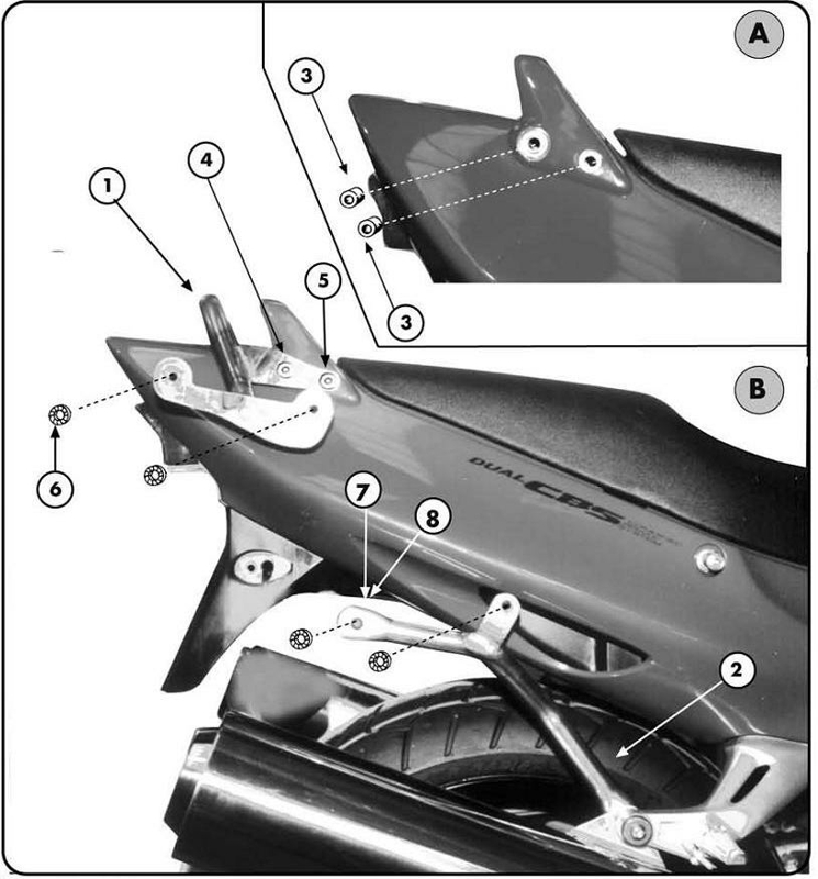 K8158 Honda CBR 1100