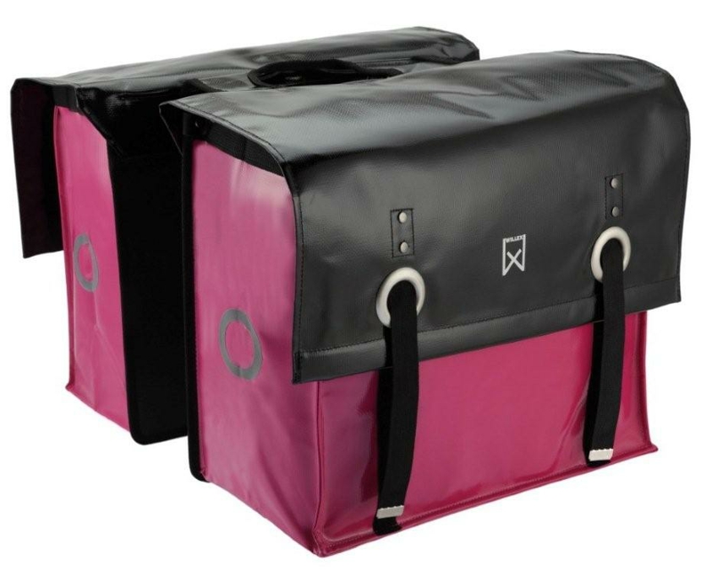 Willex Tapolin taskesæt 52 L sort/pink
