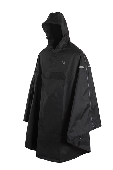 Willex Poncho Sort L/XL