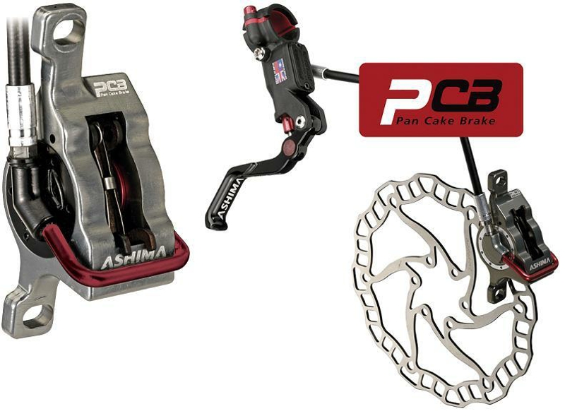 Ashima Pan Cake Brake Front 180 inkl. Ro