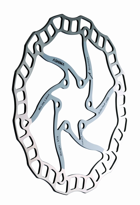 Ashima Airrotor 185 m.m. 6 mont. Hvid