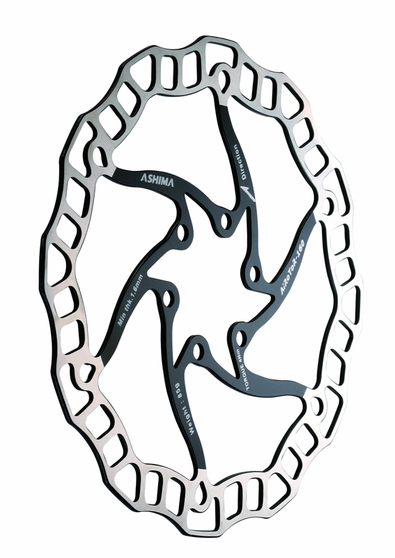 Ashima Airrotor 203 m.m. 6 mont. Sort