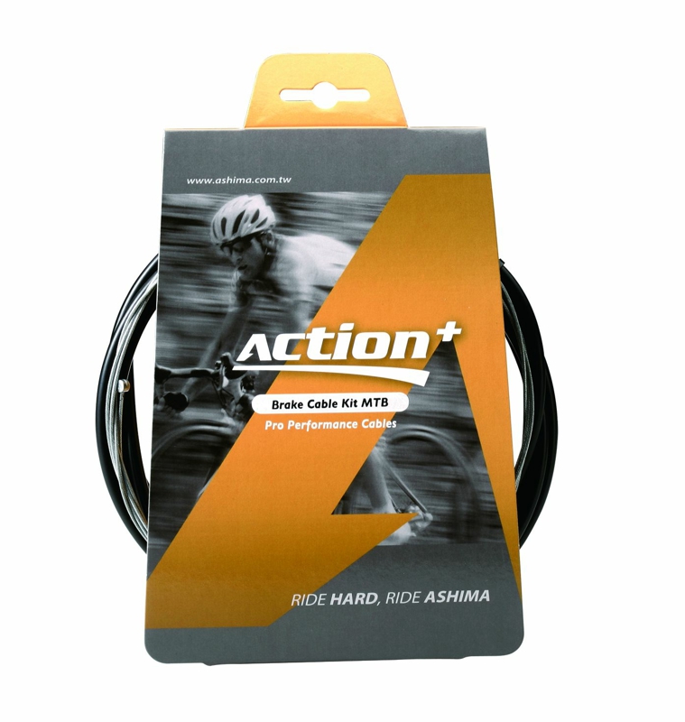Ashima Action+ Gearkabel Sæt Sort