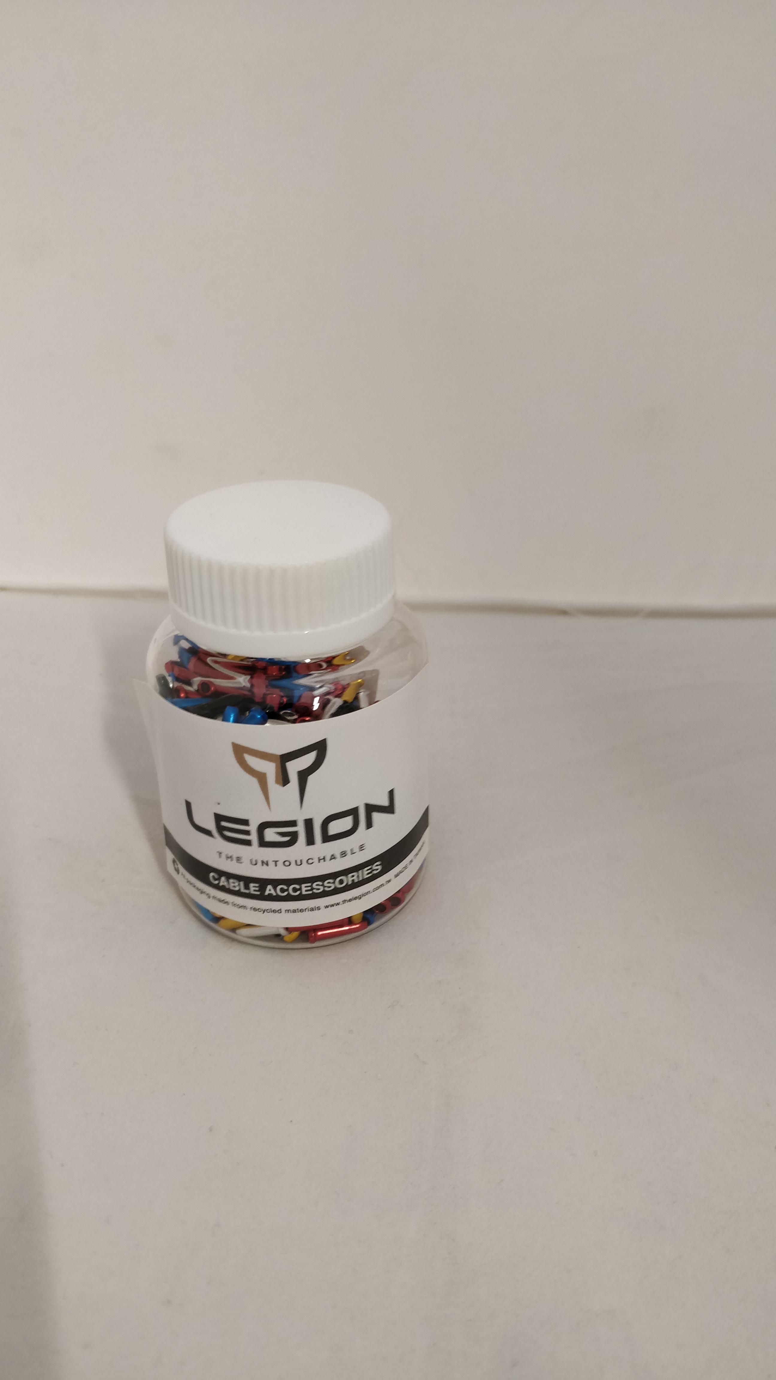 End nipple alu mix color 500 stk.