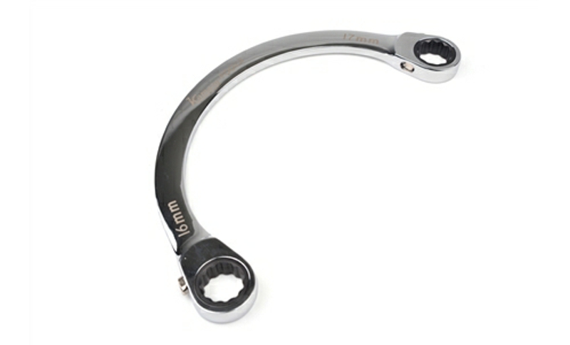 K 10112 Ringgaffelnøgle buet skrald 12x1